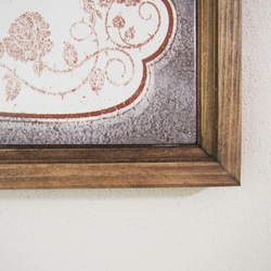レトロ看板風デザインのインテリア壁飾りタイル（Lulu cafe） 4枚目の画像