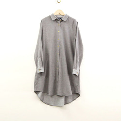 超級蓬鬆蓬鬆毛刷襯衫連衣裙灰色8814-4028-93 第5張的照片
