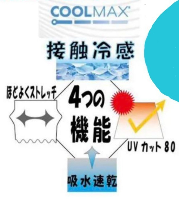 《マスク2020》夏マスク☆ダブルワイヤー立体　パープル　ひんやり　爽やか　プリーツマスク　接触冷感　UVカット 5枚目の画像