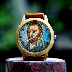 接單製作 梵高 画像 你喜歡它嗎？定制的手表！ 第1張的照片