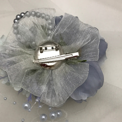 花胸花藍牡丹x珍珠入學典禮畢業典禮婚禮 第4張的照片