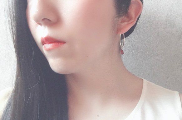 [PE] Charm Set I Hoop Pierced Earring 6枚目の画像