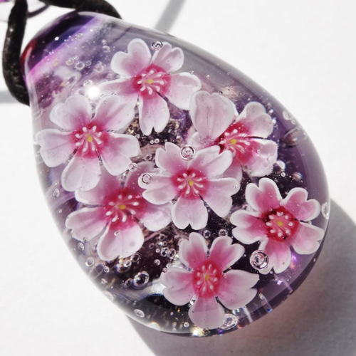 桂知子　とんぼ玉　桜 桂知子 とんぼ玉 桜 【公式通販】