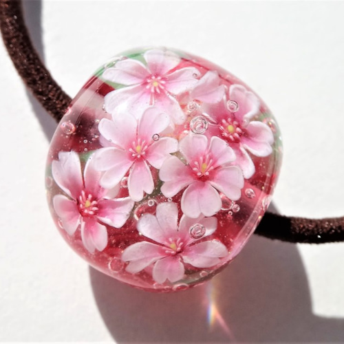 桂知子 とんぼ玉 桜 【公式通販】