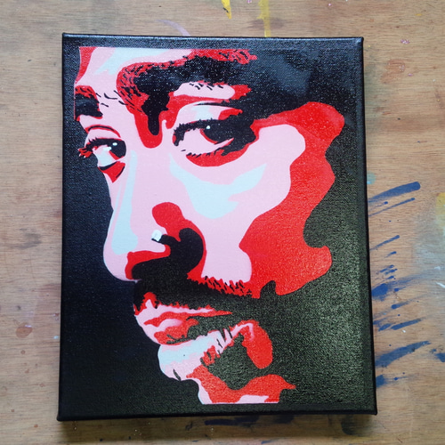 絵画 （2） 二歌川広重による浮世絵「Lilies at Senju in the Eastern