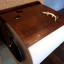 cream.70 ガス管ダブル ペーパーホルダー アシストバー、エンドポール