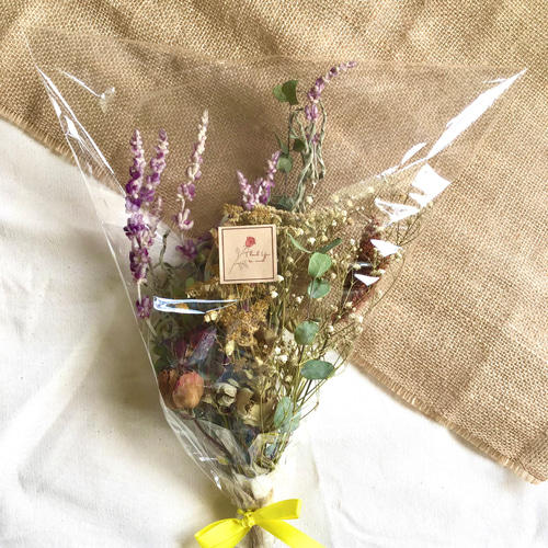 ドライフラワースワッグ ドライフラワースワッグ横型 M【Dried Flowers swag M
