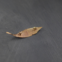 Fallen leaves / brooch 3枚目の画像