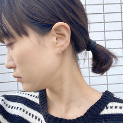 ■twins akoya pearl pierce S■ ツインズアコヤパールピアス S 4枚目の画像