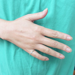 オクタゴン リング【受注製作】OCTAGON  シルバー　925 【5号から25号まで】atpring123next 6枚目の画像