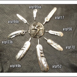 タイプ2022 フェザー 銀細工師　A・THUNDER・PEOPLE　の手仕事が命を吹き込む・【受注製作】　atpf52 13枚目の画像