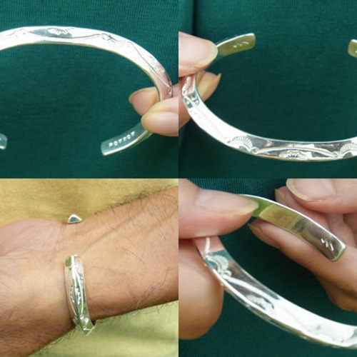 シルバー925 トライアングルバングル silver925-トライアングル