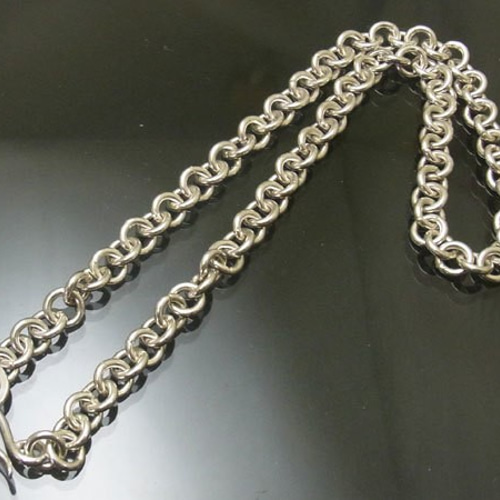ネックレス シルバーチェーン 【受注製作】 丸カン連結 chain