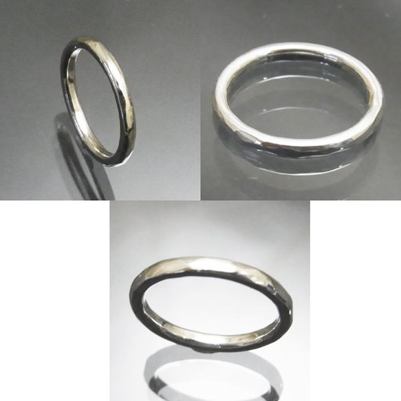 ベイシック【受注製作】Basic  HandMade  Sv  Ring 【3号から30号まで】atpring128 8枚目の画像