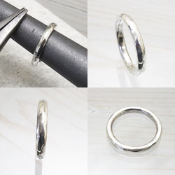 ベイシック 3　Band Ring 【受注製作】Basic Sv Ring 【5号~30号】 atpring1283 4枚目の画像