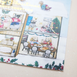 法鬥的快樂聖誕派對 - 卡片 燙金x1張｜French Bulldog Christmas Card (1 pc) 第4張的照片