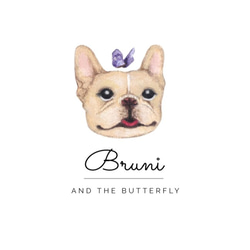 法鬥 Bruni and the Butterfly 咖啡杯／馬克杯＋木盤＋木匙【褐色・3件套裝】 第5張的照片