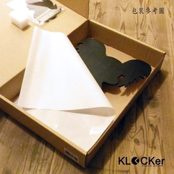 KLOCKer 手工木作掛鐘 [歡樂動物園 - 杜賓狗] 第3張的照片