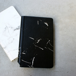 A5 大理石紋筆記本（黑） 第1張的照片