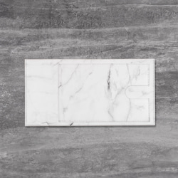 霜降りエンベロープトラベル財布（白） 5枚目の画像