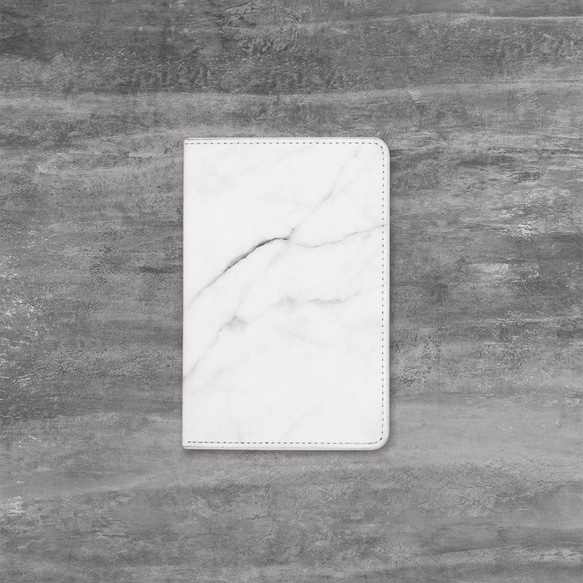 大理石紋護照套（白） 第2張的照片