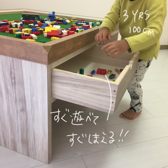 プレイテーブル 机 おもちゃ ▼ FORCE ▼ adachi.kougei 2枚目の画像