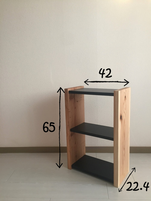 棚 カフェ ラック ▼natural▼ adachi.kougei 2枚目の画像
