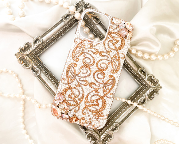 スワロフスキー iPhone15proケース スワロフスキー iPhone15/14 ProMaxケース キラキラ SWAROVSKI