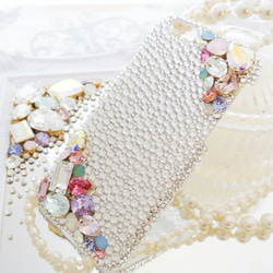 iPhone16pro,Max,15,14他スワロフスキー ビジュー クリスタル