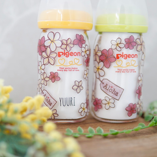 プルメリア母乳実感哺乳瓶(160ml) 食器・家具 salon_de_sasha