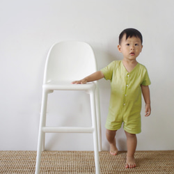 Strechable Cotton Worktime Romper 2枚目の画像