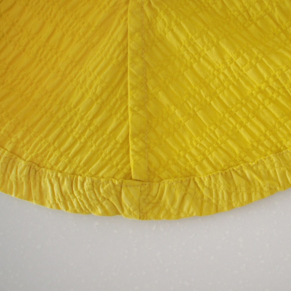 凹凸棉兩件式套裝 (黃) 第7張的照片