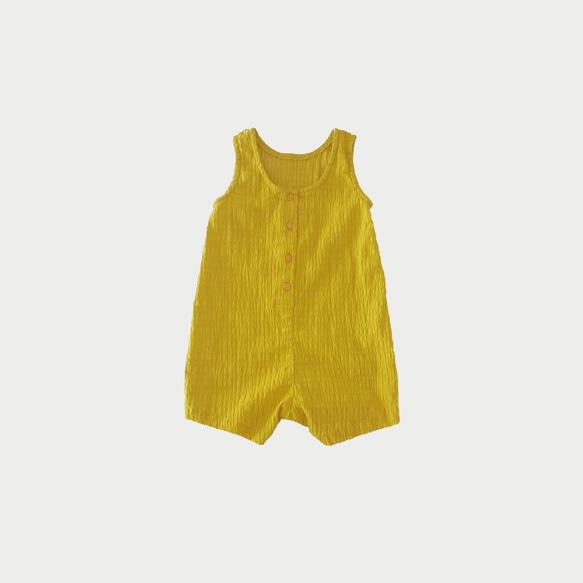 Cotton Low Back Romper 10枚目の画像