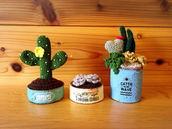 手編みサボテン インテリア雑貨 faaca04835fb78805da284b134f982