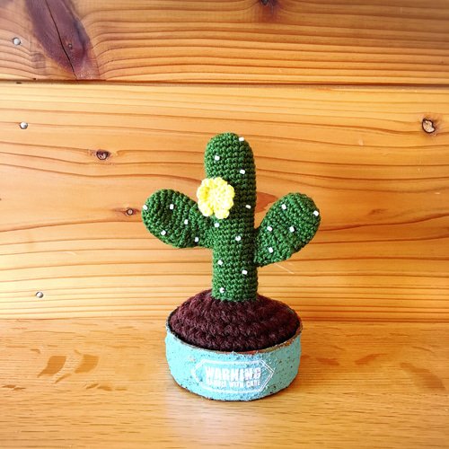 送料無料※ ♡かぎ針編みのサボテン&多肉植物♡ あみぐるみ mikke 通販