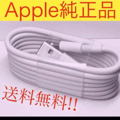 Apple 純正品⭐︎ライトニングケーブル 正規品 iPhone 1メートル
