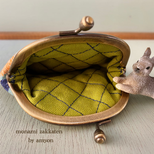 花柄♥がま口ポーチ♥小銭入れ♥ハンドメイド Amazon | CP-Kyoto 日本製 がま口財布 小さい財布 花柄 小銭入れ