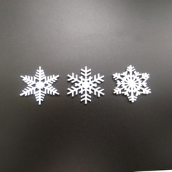 Snowflakes Magnets - 雪の結晶マグネット　VER .3 4枚目の画像