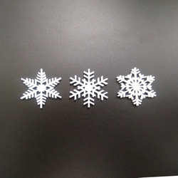 Snowflakes Magnets - 雪の結晶マグネット　VER .3 4枚目の画像