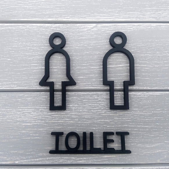 ルームサイン（トイレサイン、トイレマーク） 1枚目の画像