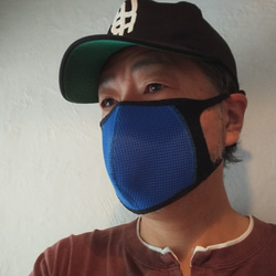 【通気性は不織布マスクの10倍】ズレにくく、呼吸が楽なダブルラッセル素材、涼しく蒸れない日本製ネオプレーンマスク 10枚目の画像
