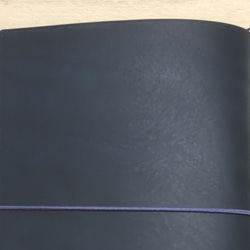 B7パスポートサイズの本革手帳カバー 色：アマゾニアネイビー/カバーのみ/B7C-ANV0001 5枚目の画像