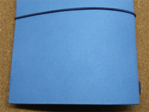 B7パスポートサイズの本革手帳カバー 色：そら色【カバーのみ】B7C-MLG0001【送料無料】 7枚目の画像