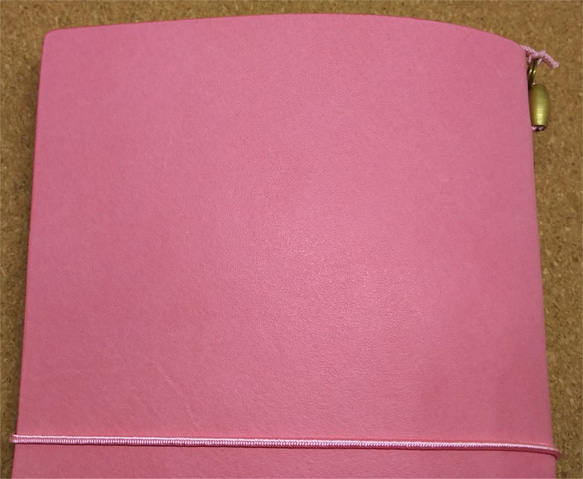 測量野帳専用の本革カバー 色：フューシャピンク【カバーのみ】FNC-MFX0002【送料無料】 6枚目の画像