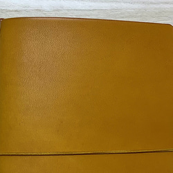 B7パスポートサイズの本革手帳カバー 色：和がらし【カバーのみ】B7C-EGL0005【送料無料】 3枚目の画像