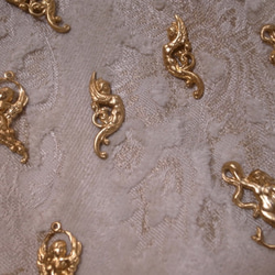 ヴィンテージ 人魚 セイレーン チャーム ファンタジー  マーメイド セイレン 真鍮 アクセサリーパーツ ゴールド アン 6枚目の画像