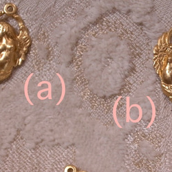 ヴィンテージ (b) ハーピア セイレーン チャーム ファンタジー 真鍮 アクセサリーパーツ 80s ゴールド ハーピー 2枚目の画像