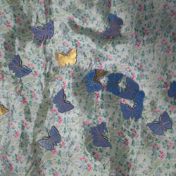 ヴィンテージ 蝶のアクセサリーパーツ 2P チャーム カボション アンティーク 1950's 4枚目の画像