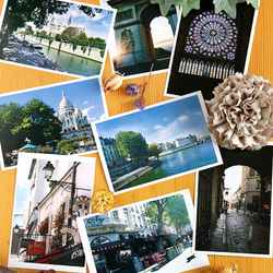 ★フランス・パリの写真・ポストカード12枚セット B ★ハガキメッセージカードにも 2枚目の画像