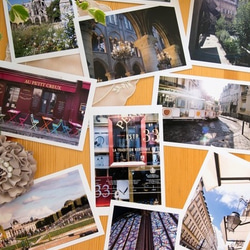 ★フランス・パリの写真・ポストカード12枚セット A ★ハガキメッセージカードにも 2枚目の画像